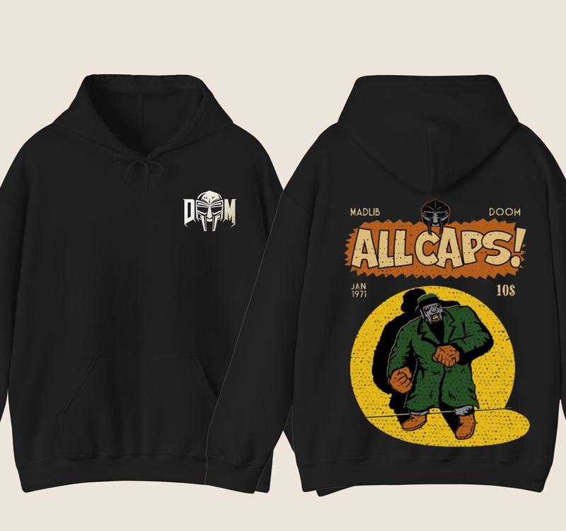 MF Doom Madlib All Caps T-Shirt/Sweatshirt/Hoodie