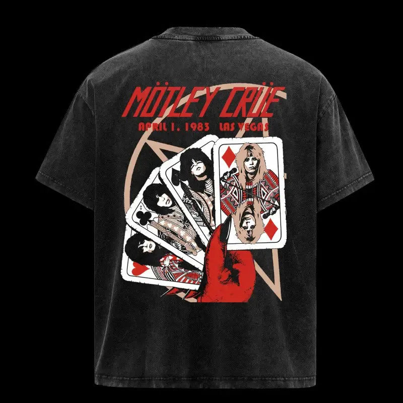 Vintage 80s Glam Rock Band Tour Rock T-Shirt/Sweatshirt/Hoodie