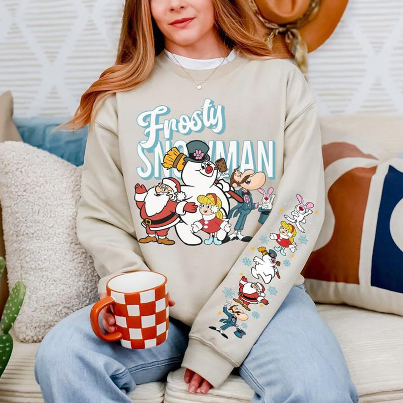 Frosty The Snowman Vintage Retro Christmas T-Shirt/Sweatshirt/Hoodie