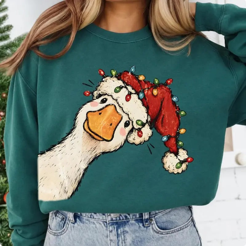 Silly Goose Christmas Graphic T-Shirt / Sweatshirt / Hoodie