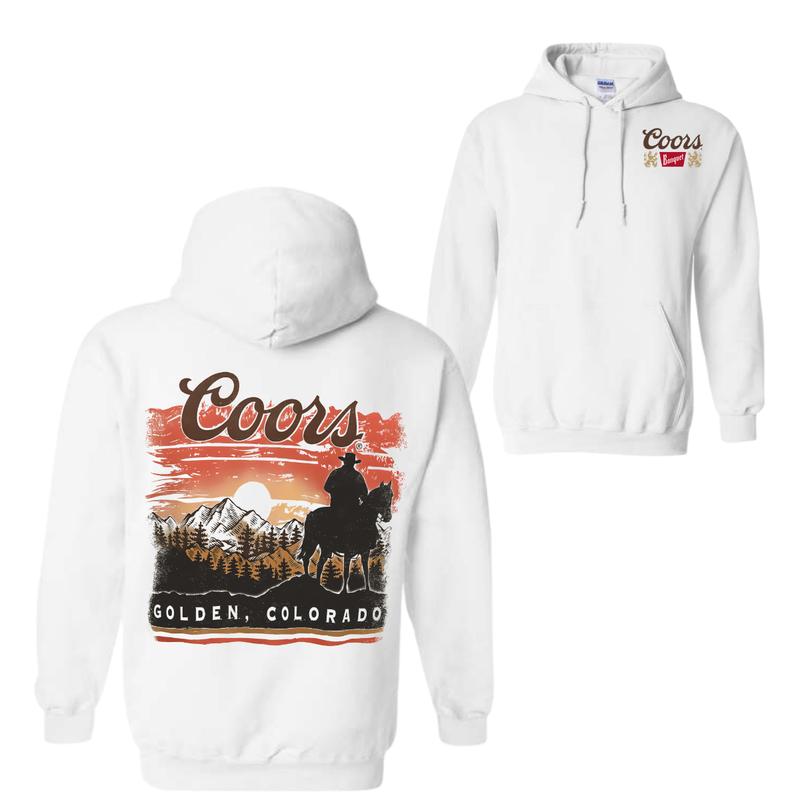 Coors Sunset in Golden Colorado Unisex Tshirt/Sweatshirt/Hoodie