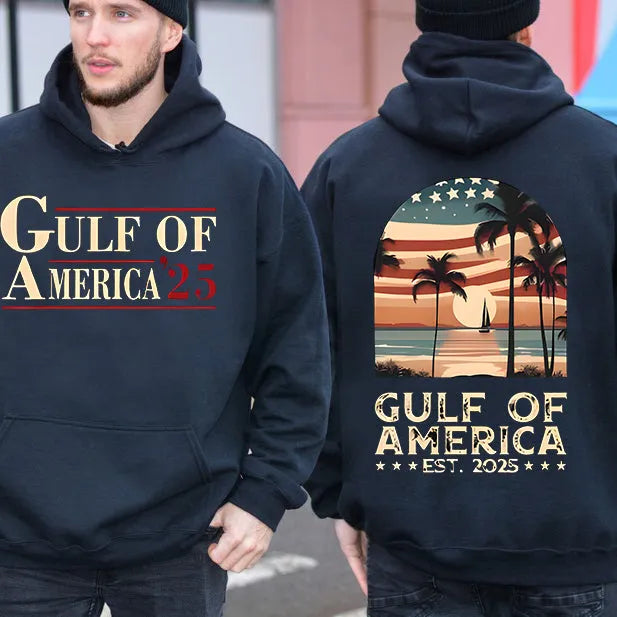 Retro Gulf Of America 2025 T-Shirt / Sweatshirt / Hoodie