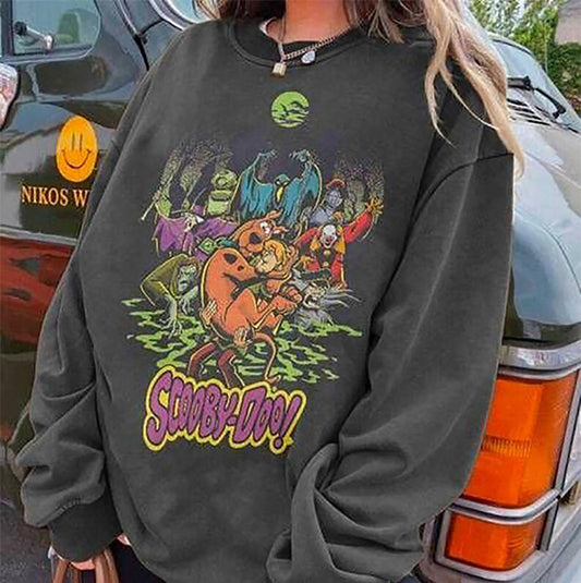 Scooby-Doo 90s Horror Movie Sweatshirt