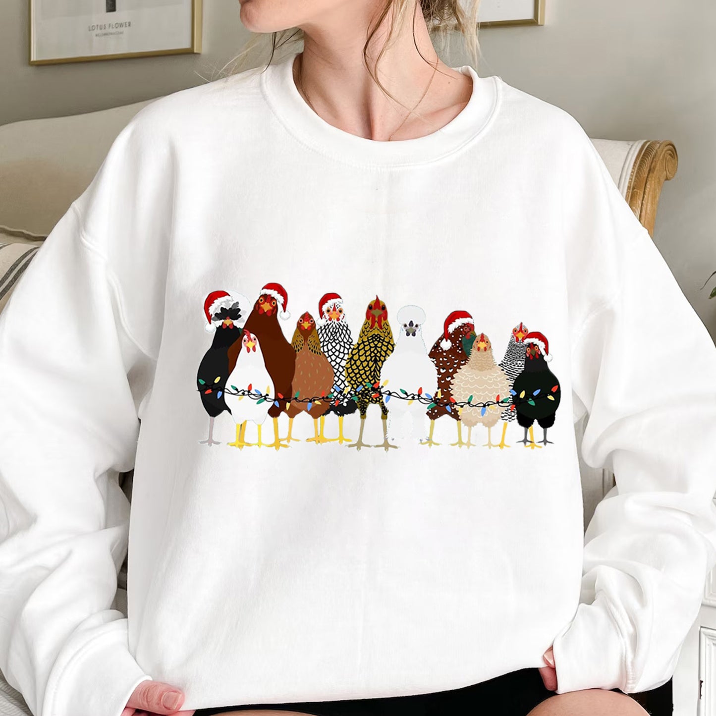 Christmas Chicken T-Shirt/Sweatshirt/Hoodie