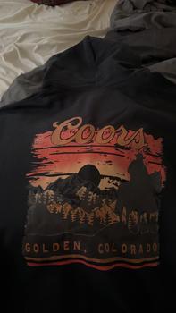 Coors Sunset in Golden Colorado Unisex Tshirt/Sweatshirt/Hoodie