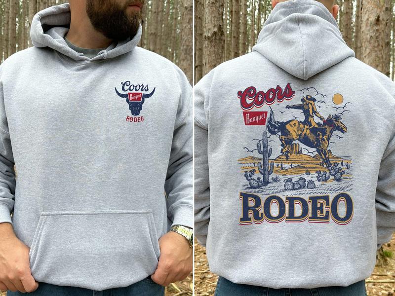 Coors Banquet Rodeo Unisex Country Western Tshirt/Sweatshirt/Hoodie