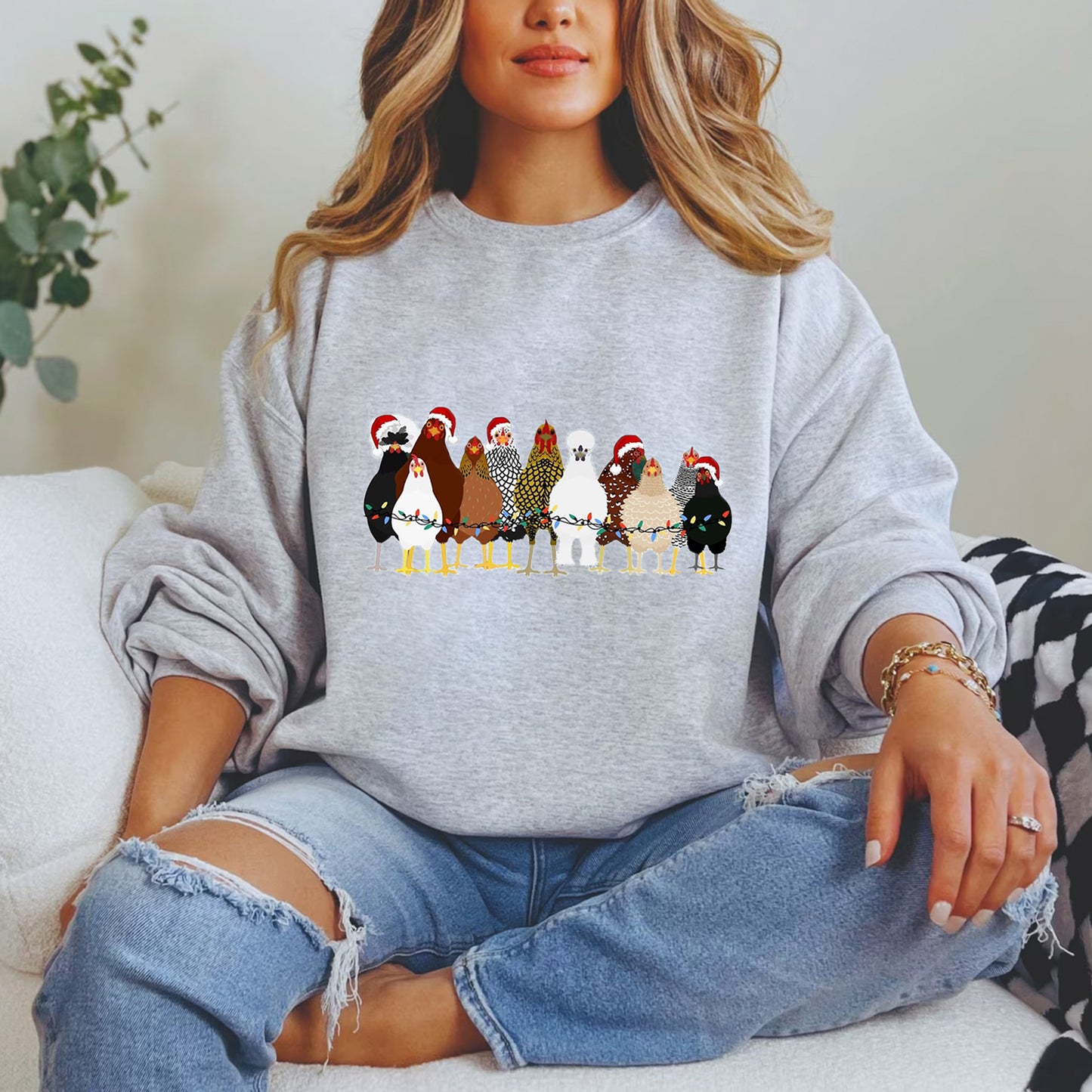 Christmas Chicken T-Shirt/Sweatshirt/Hoodie