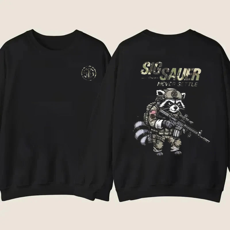 Sig Sauer Raccoon Camo 2 Sides T-Shirt/Sweatshirt/Hoodie