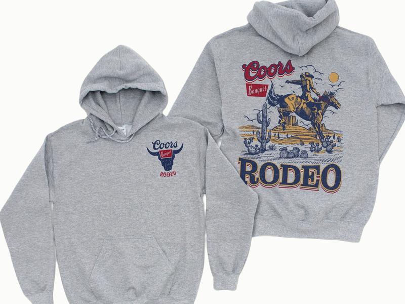 Coors Banquet Rodeo Unisex Country Western Tshirt/Sweatshirt/Hoodie