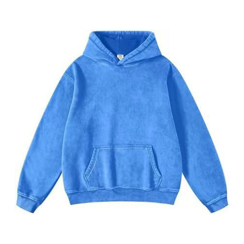 Acid Wash Unisex Casual Oversized Hoodie - The Cloudreamy Vintage Edit