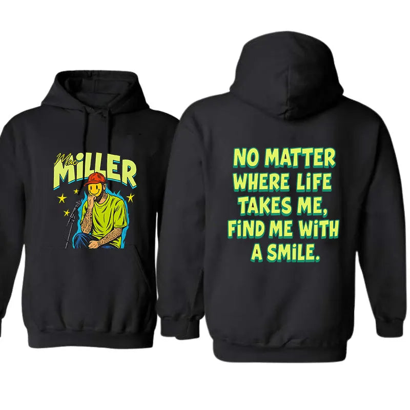 Mac Miller Best Day Ever Smile Graphic T-Shirt/Sweatshirt/Hoodie