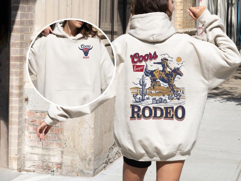 Coors Banquet Rodeo Unisex Country Western Tshirt/Sweatshirt/Hoodie