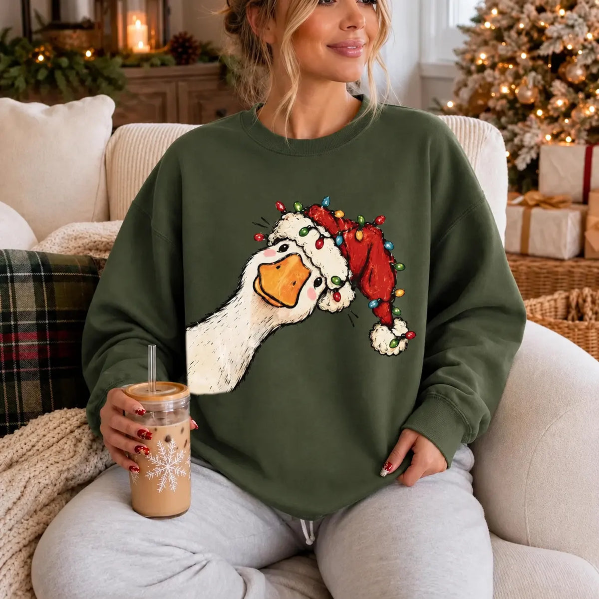 Silly Goose Christmas Graphic T-Shirt / Sweatshirt / Hoodie