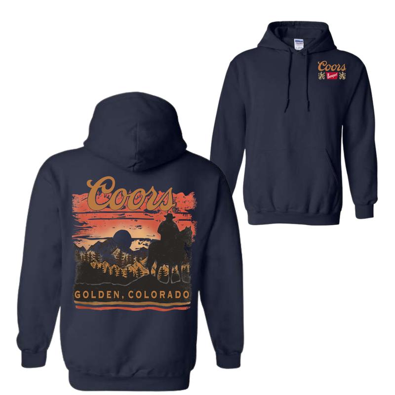 Coors Sunset in Golden Colorado Unisex Tshirt/Sweatshirt/Hoodie