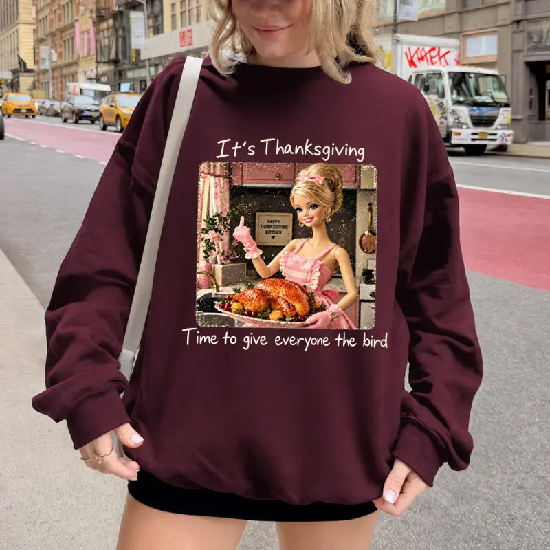Funny Thanksgiving Give Everyone The Bird T-Shirt / Sweatshirt / Hoodie