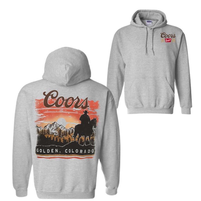 Coors Sunset in Golden Colorado Unisex Tshirt/Sweatshirt/Hoodie