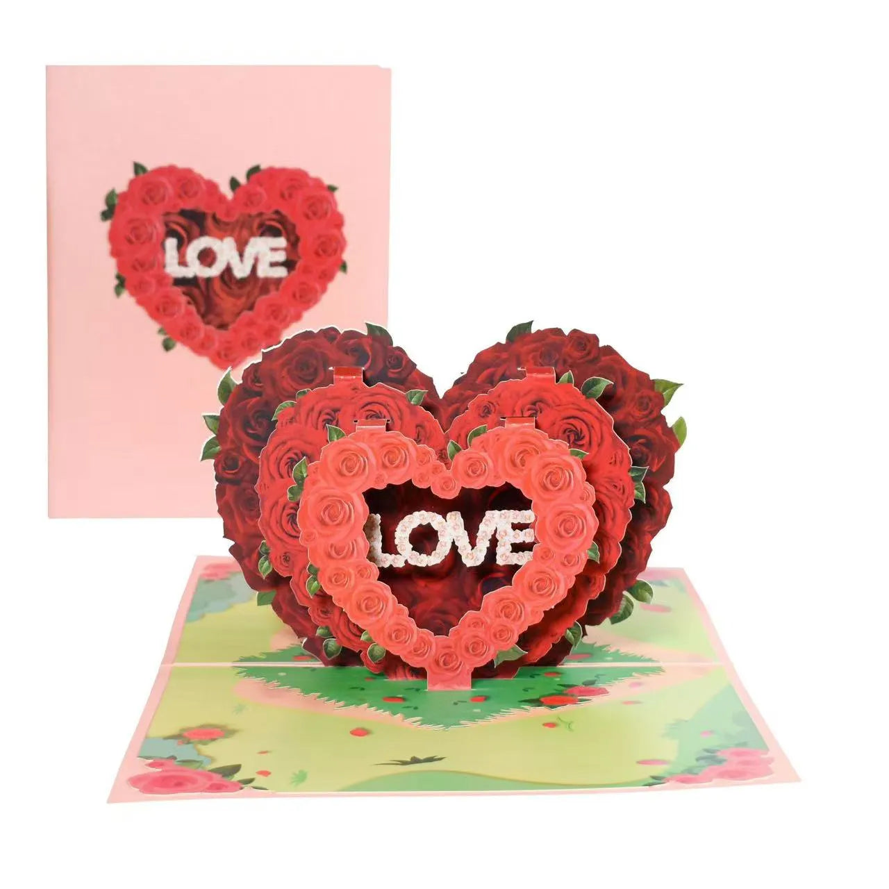 💌3D Pop-Up Rose Cards That Last Forever