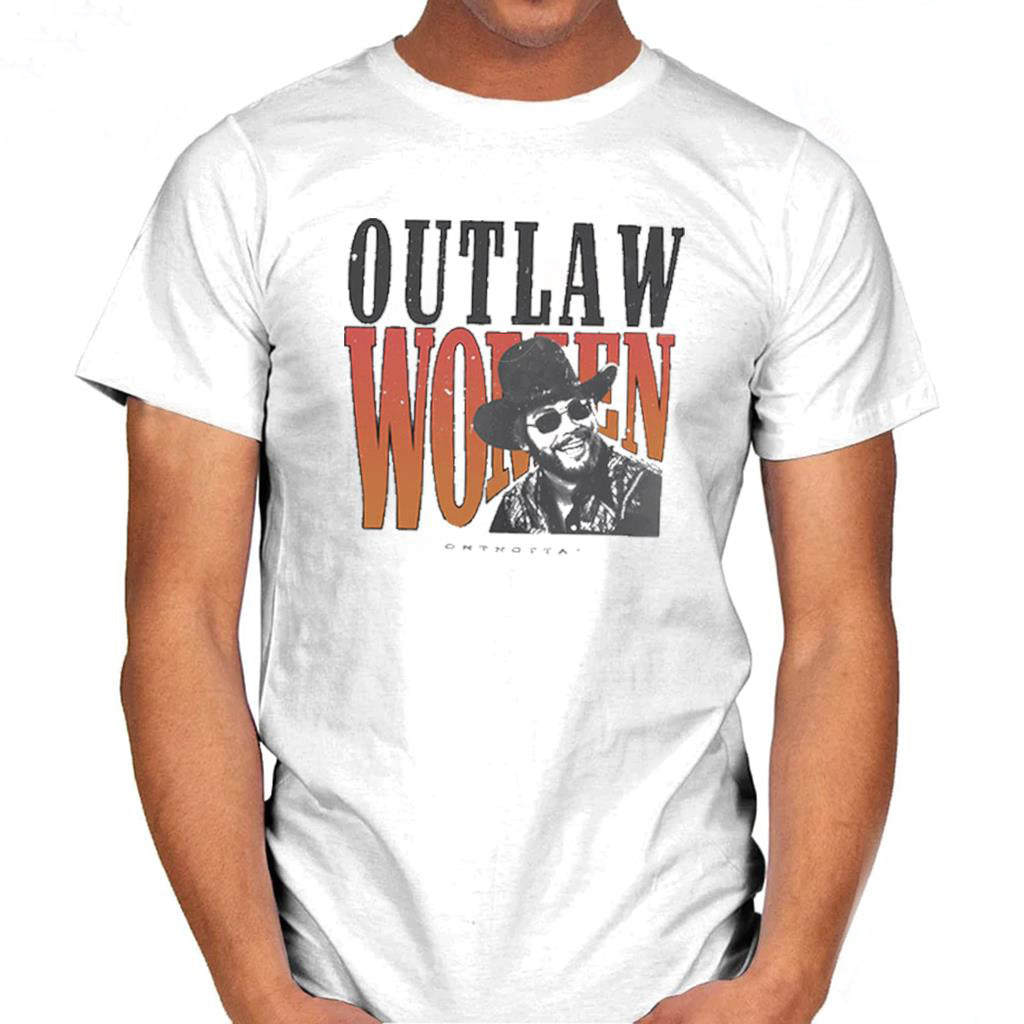 Outlaw Women Hank Williams Jr. Comfort Colors Western Unisex Shirt