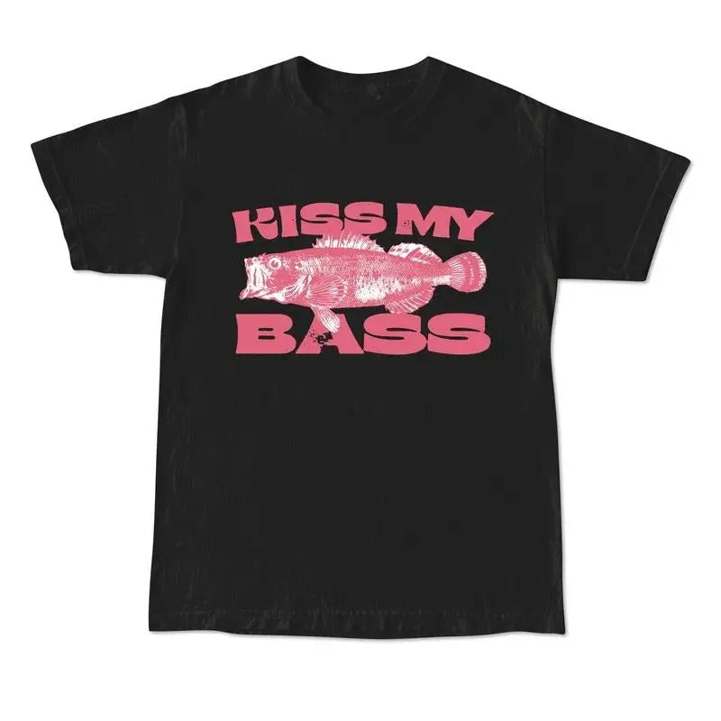 Kiss My Bass Vintage Style Fishing T-Shirt/Sweatshirt/Hoodie