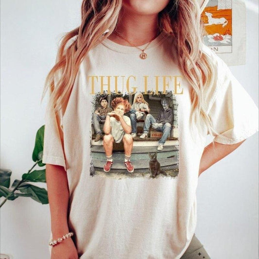 Limited The Bad Witch Thug Life Halloween T-Shirt/Sweatshirt/Hoodie