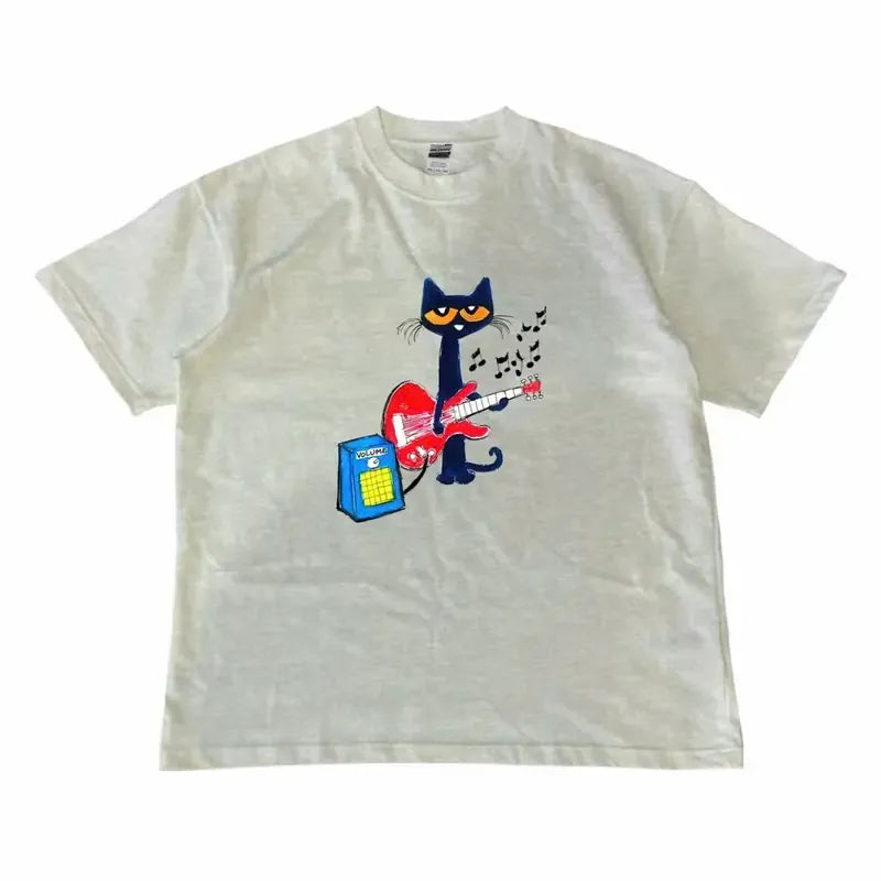 Cat Is Playing Guitar Graphic T-Shirt/Sweatshirt/Hoodie