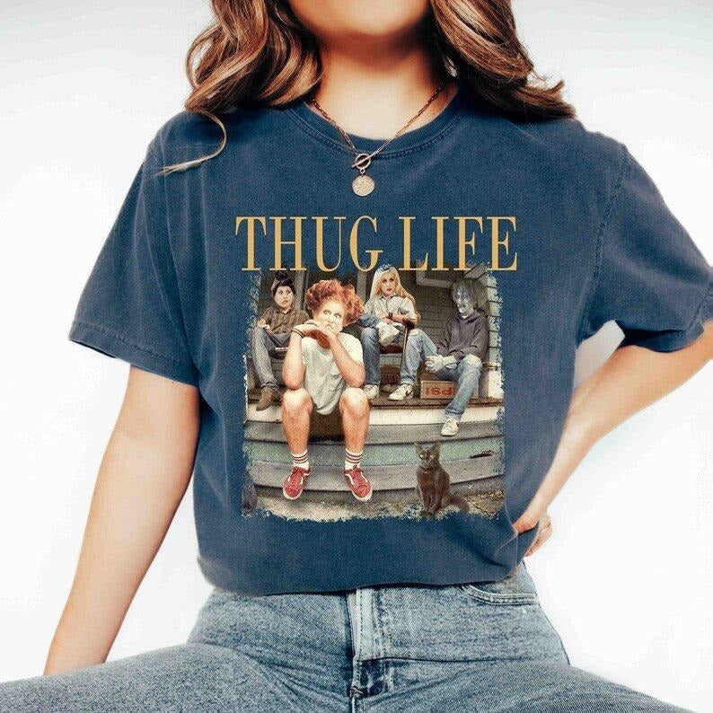 Limited The Bad Witch Thug Life Halloween T-Shirt/Sweatshirt/Hoodie