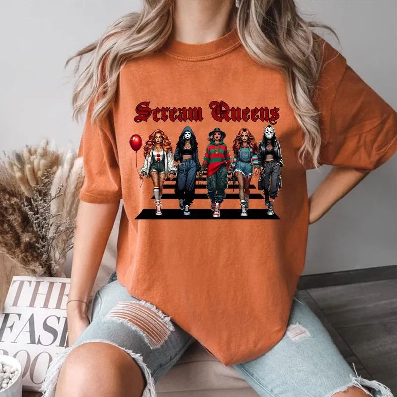 Halloween Horror Characters Scream Queens T-Shirt/Sweatshirt/Hoodie