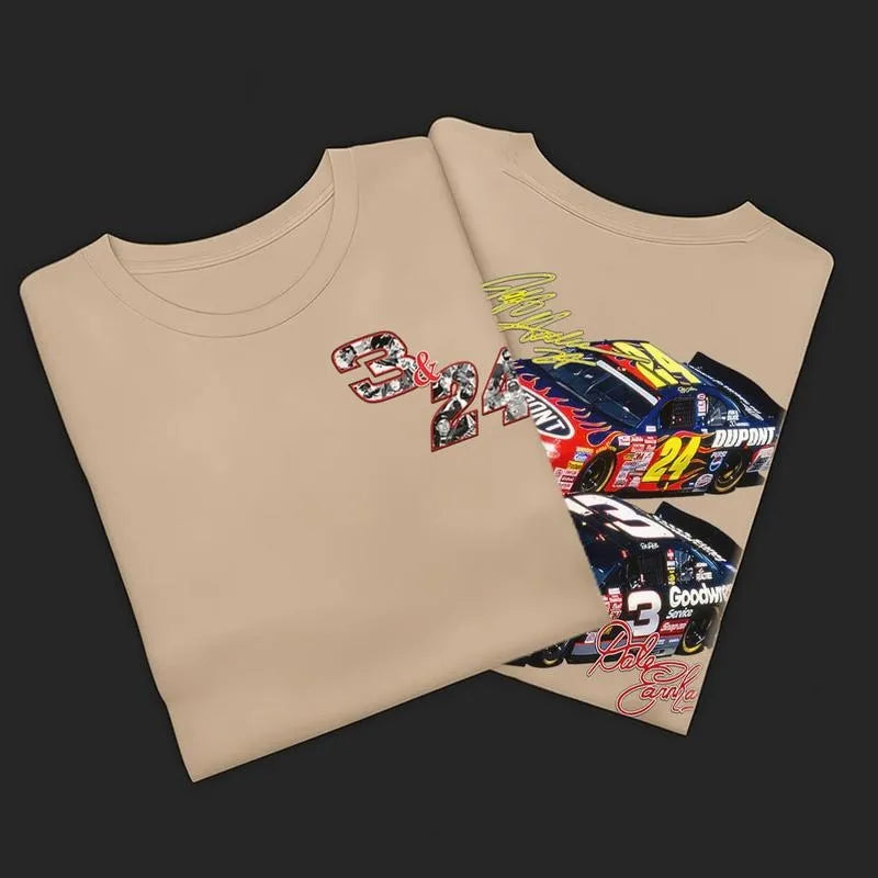 Vintage Racing Legacy 3&24 Stock Car Graphic T-Shirt/Sweatshirt/Hoodie