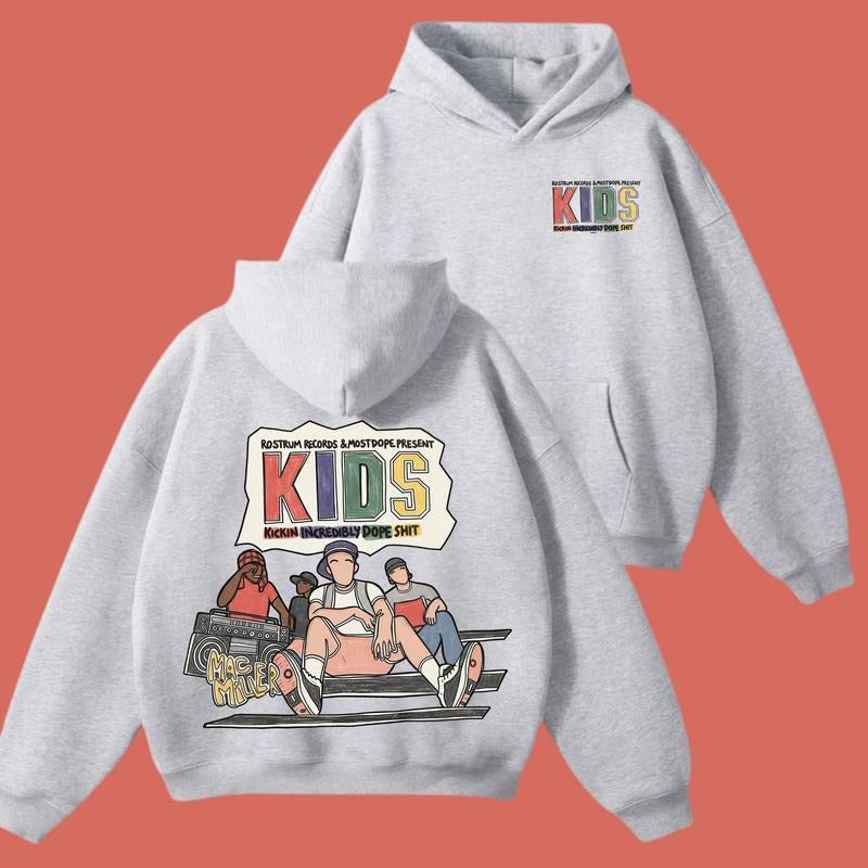 Mac Miller KIDS Album Vintage Hip Hop Streetwear T-Shirt/Sweatshirt/Hoodie