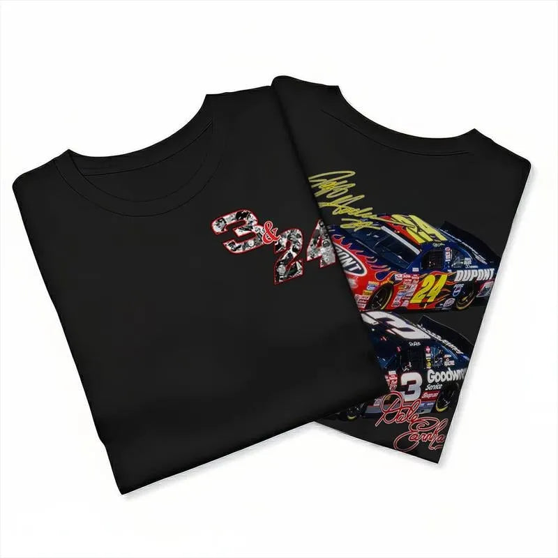 Vintage Racing Legacy 3&24 Stock Car Graphic T-Shirt/Sweatshirt/Hoodie