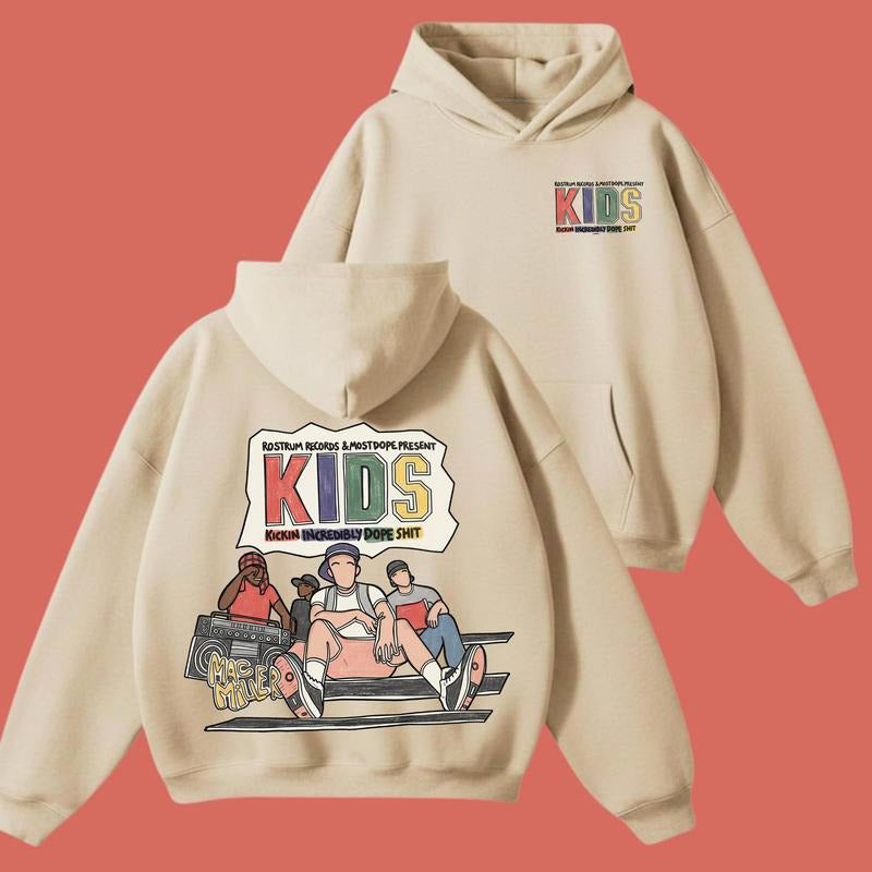 Mac Miller KIDS Album Vintage Hip Hop Streetwear T-Shirt/Sweatshirt/Hoodie