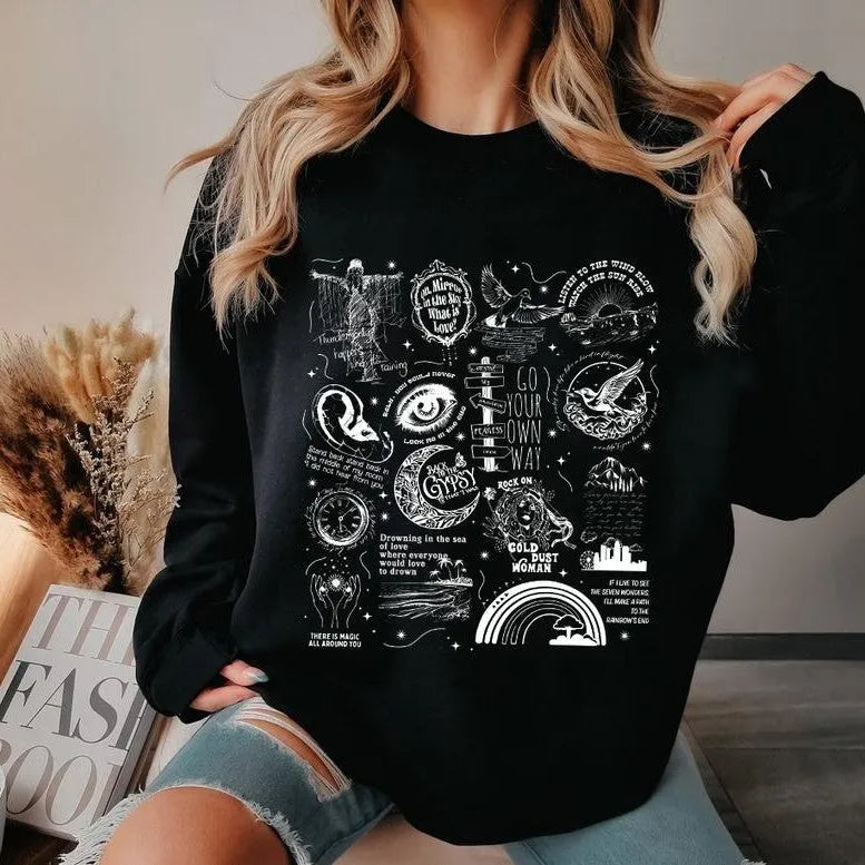 Stevie Nicks Tracklis Go Your Own Way T-Shirt/Sweatshirt/Hoodie