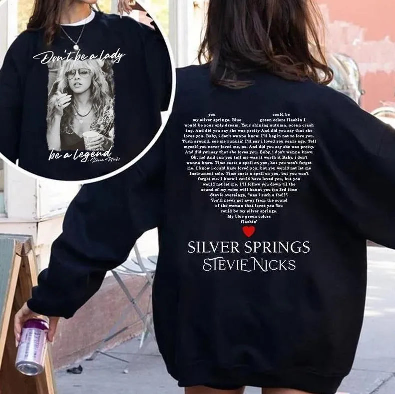 Don’t Be a Lady Be a Legend Stevie Vintage Unisex T-Shirt/Sweatshirt/Hoodie