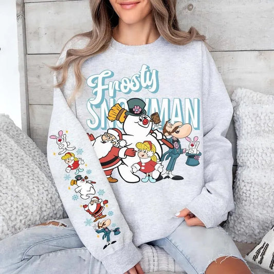 Frosty The Snowman Vintage Retro Christmas T-Shirt/Sweatshirt/Hoodie