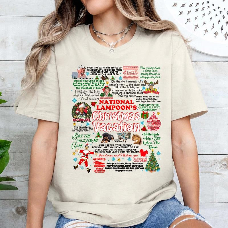 National Lampoon’s Christmas Vacation Griswold Family Funny Holiday Movie T-Shirt/Sweatshirt/Hoodie