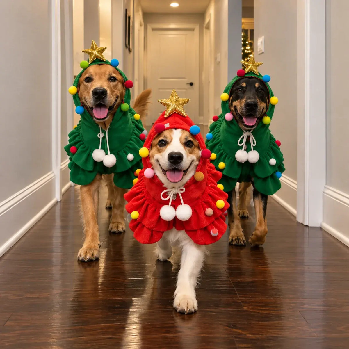 🎄 Christmas Tree Pet Costume