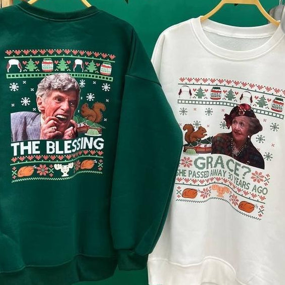 The Blessing Grace She Passed Away 30 Years Ago Christmas Vacation Movie T-Shirt/Sweatshirt/Hoodie