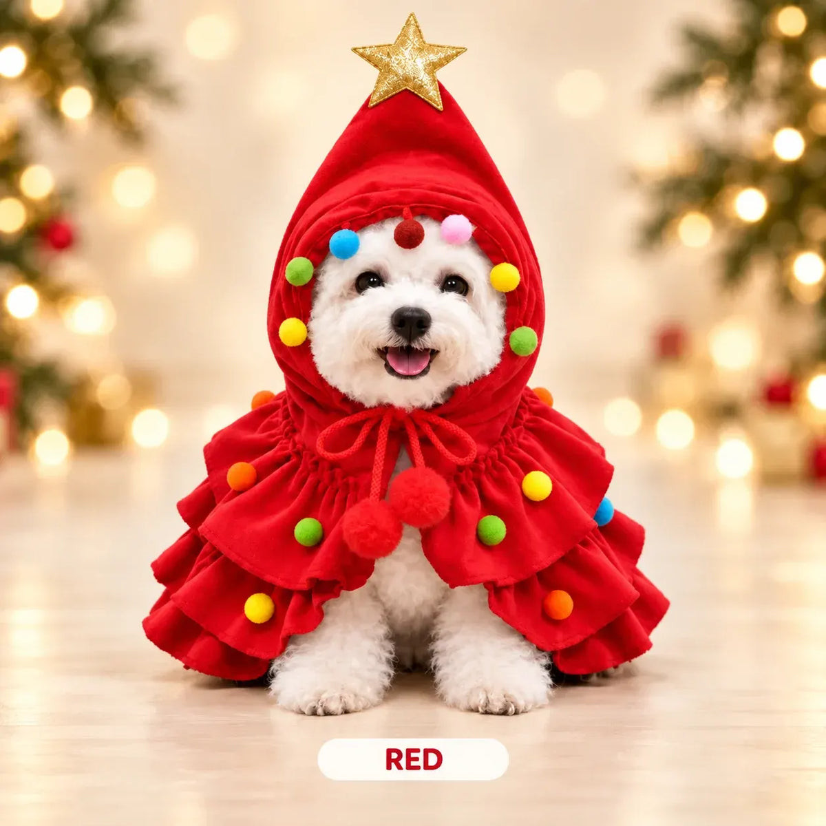 🎄 Christmas Tree Pet Costume