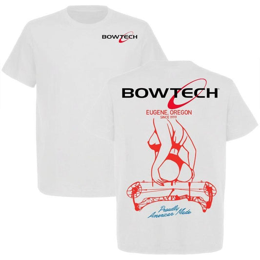 Bowtech Archery Sexy Girl Proudly American Made T-Shirt/Sweatshirt/Hoodie