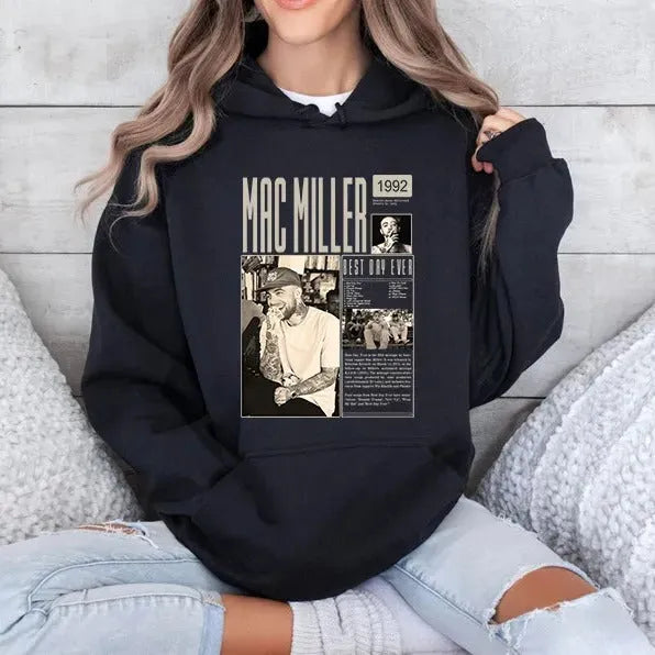 Mac Miller 90s Vintage Shirt & Self Care Graphic T-Shirt/Sweatshirt/Hoodie