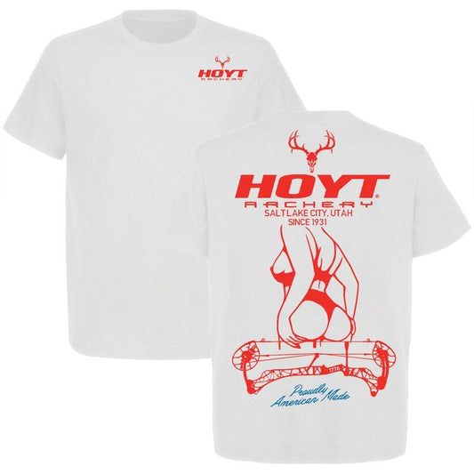 Hoyt Archery Sexy Girl Proudly American Made T-Shirt/Sweatshirt/Hoodie