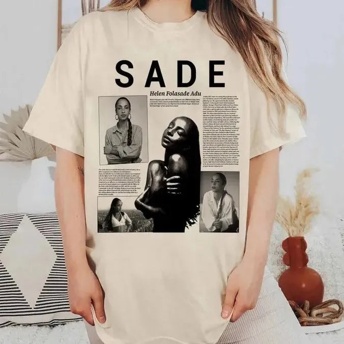 Sade Retro Album Lyric Graphic Vintage Style T-Shirt/Sweatshirt/Hoodie