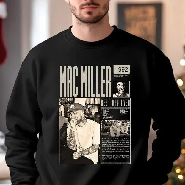 Mac Miller 90s Vintage Shirt & Self Care Graphic T-Shirt/Sweatshirt/Hoodie