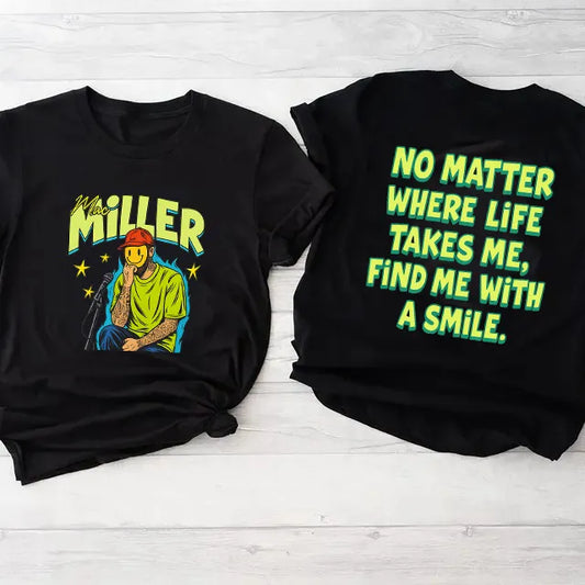 Mac Miller Best Day Ever Smile Graphic T-Shirt/Sweatshirt/Hoodie