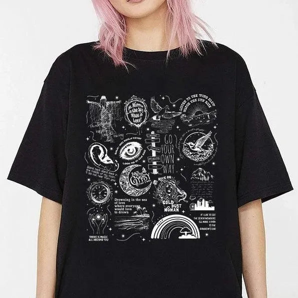 Stevie Nicks Tracklis Go Your Own Way T-Shirt/Sweatshirt/Hoodie