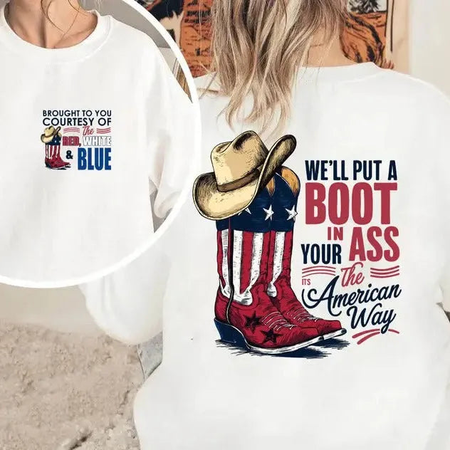 Toby Keith Courtesy of the Red, White and Blue In 4th of July T-Shirt/Sweatshirt/Hoodie
