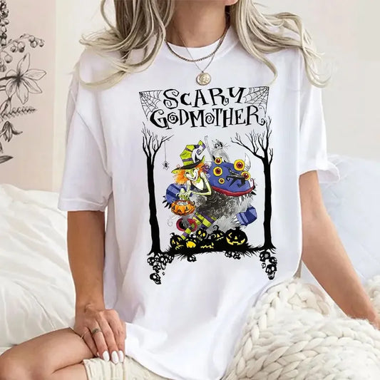 Scary Godmother Halloween Retro Witch Harry The Werewolf T-Shirt/Sweatshirt/Hoodie