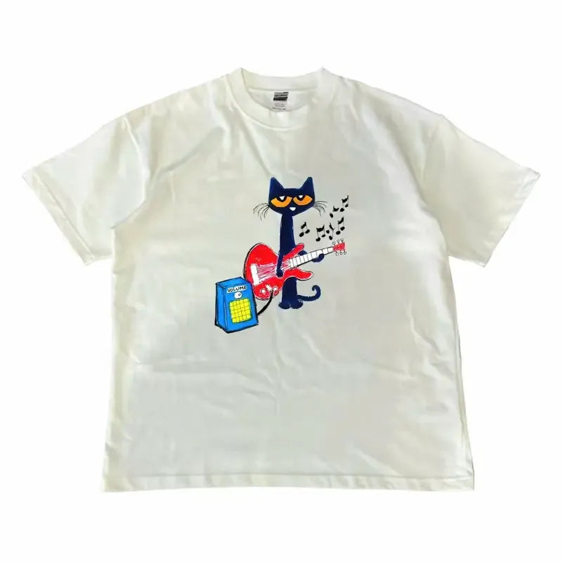 Cat Is Playing Guitar Graphic T-Shirt/Sweatshirt/Hoodie