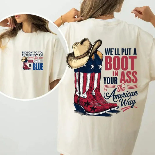 Toby Keith Courtesy of the Red, White and Blue In 4th of July T-Shirt/Sweatshirt/Hoodie