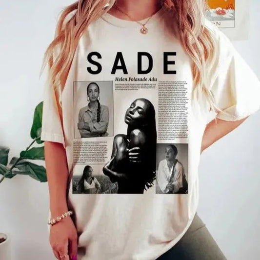 Sade Retro Album Lyric Graphic Vintage Style T-Shirt/Sweatshirt/Hoodie